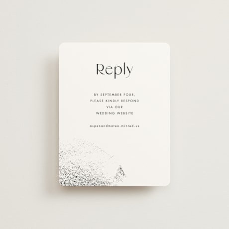 RSVP Online Enclosure Cards