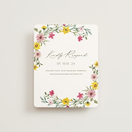RSVP Online Enclosure Cards