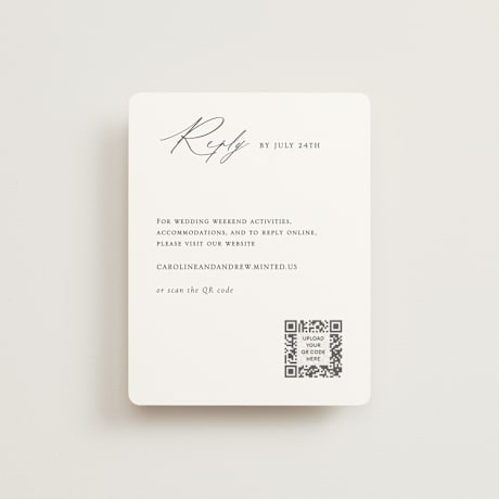 RSVP Online Enclosure Cards