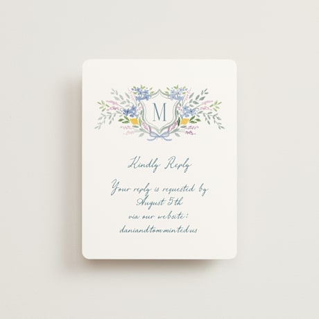 RSVP Online Enclosure Cards