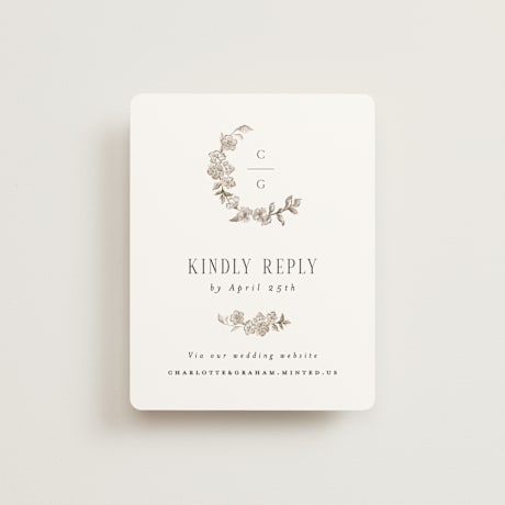 RSVP Online Enclosure Cards