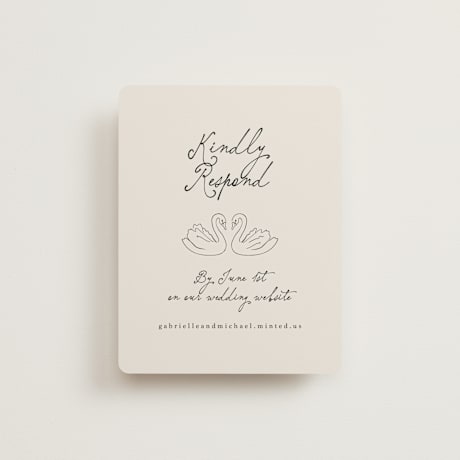 RSVP Online Enclosure Cards