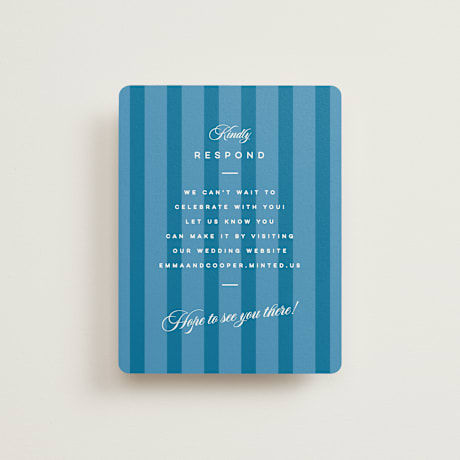 RSVP Online Enclosure Cards