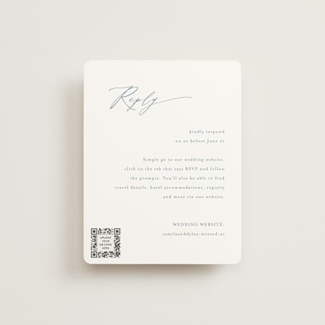 RSVP Online Enclosure Cards