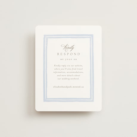 RSVP Online Enclosure Cards