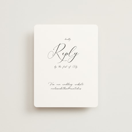 RSVP Online Enclosure Cards