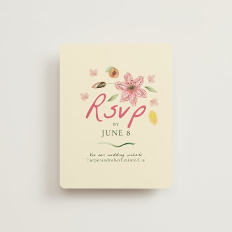 RSVP Online Enclosure Cards
