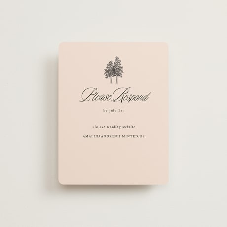 RSVP Online Enclosure Cards
