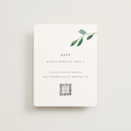 RSVP Online Enclosure Cards