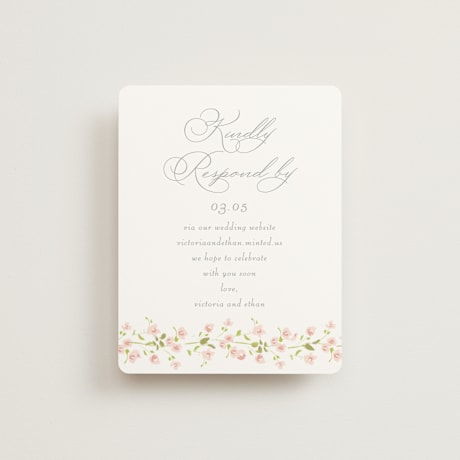 RSVP Online Enclosure Cards