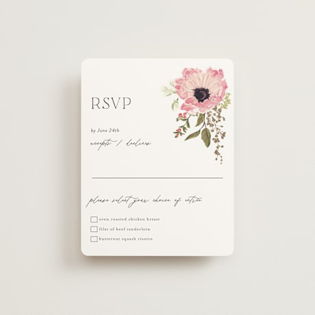 Foil-Pressed RSVP Cards