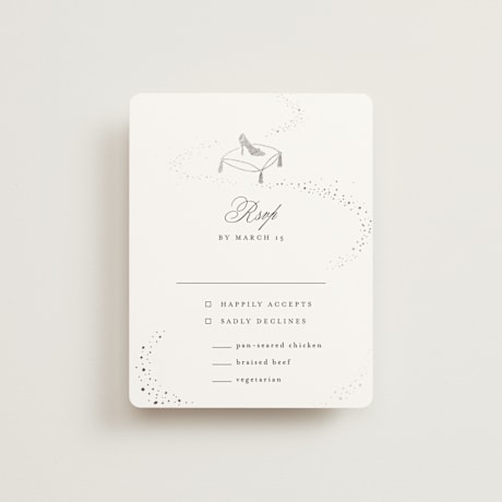 Foil-Pressed RSVP Cards