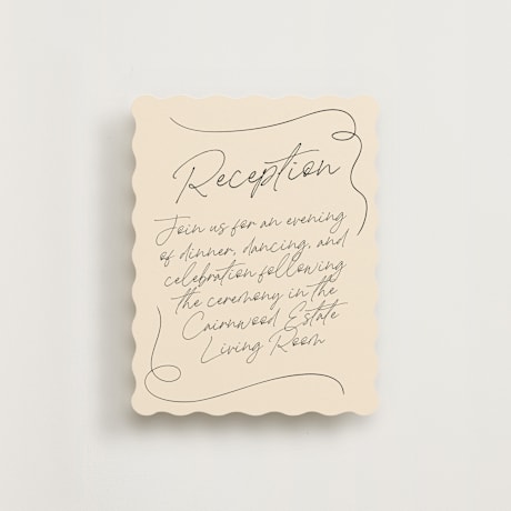 Reception Cards