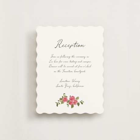 Reception Cards