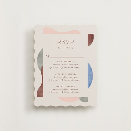 Multi-Event RSVP Cards