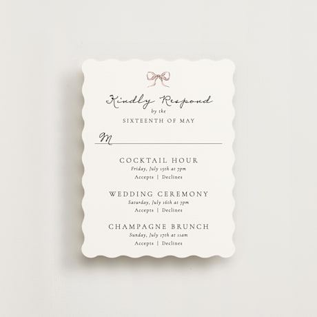 Multi-Event RSVP Cards