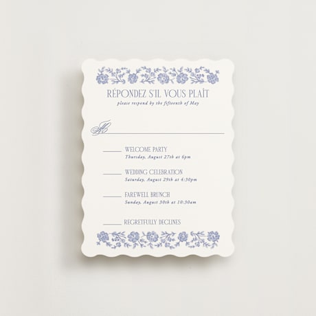 Multi-Event RSVP Cards