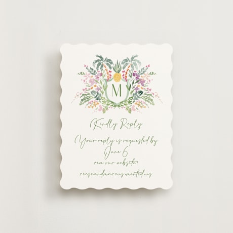 RSVP Online Enclosure Cards