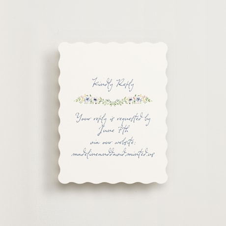 RSVP Online Enclosure Cards
