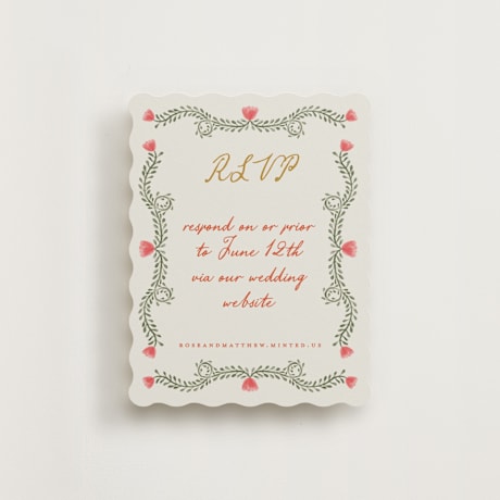 RSVP Online Enclosure Cards
