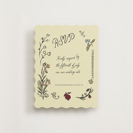 RSVP Online Enclosure Cards