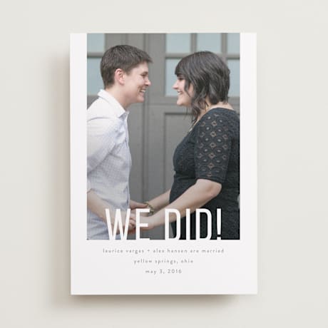 Wedding Announcements