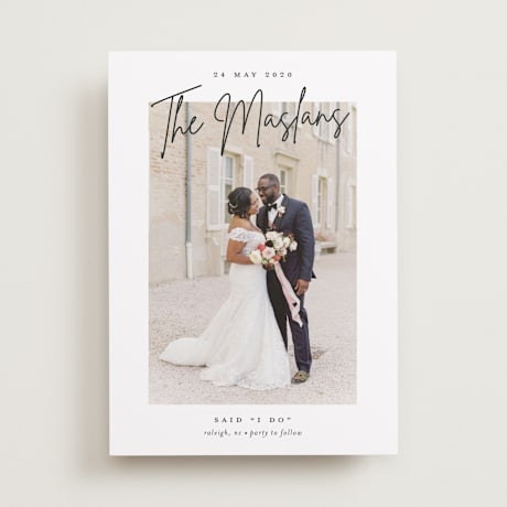 Wedding Announcements