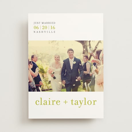 Wedding Announcements