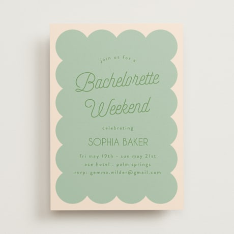 Bachelorette Party Invitations