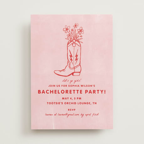 Bachelorette Party Invitations