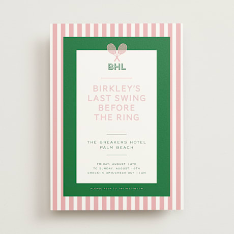 Bachelorette Party Invitations