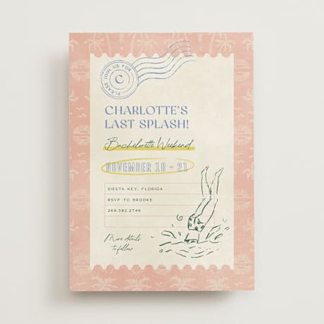 Bachelorette Party Invitations