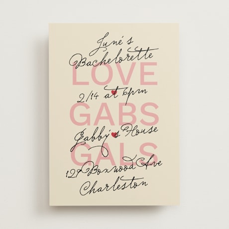 Bachelorette Party Invitations