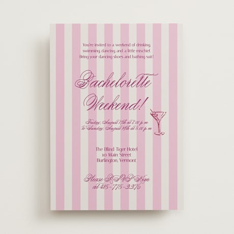 Bachelorette Party Invitations