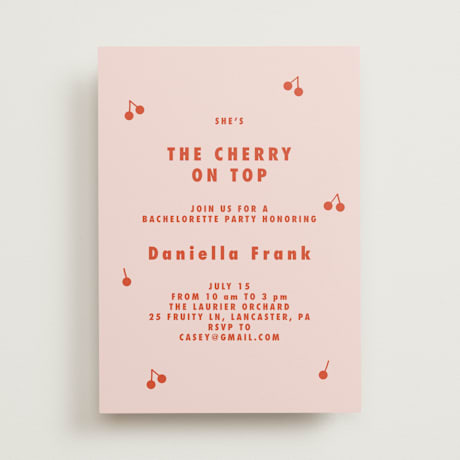 Bachelorette Party Invitations