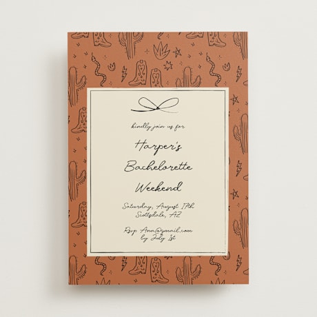 Bachelorette Party Invitations