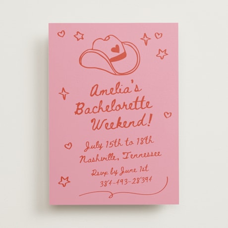 Bachelorette Party Invitations