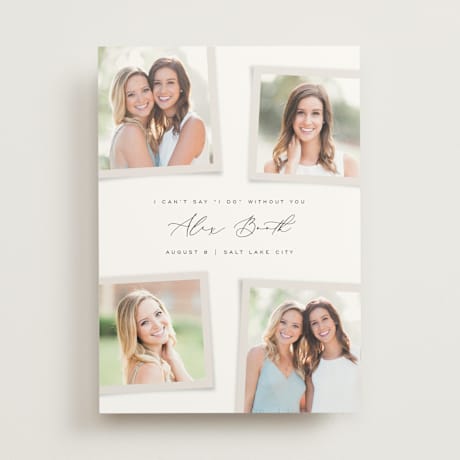 Bridesmaid Cards