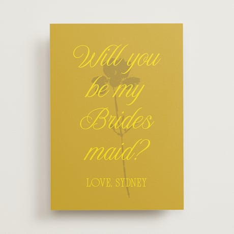 Bridesmaid Cards