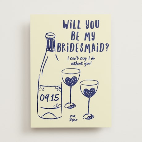 Bridesmaid Cards