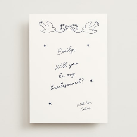 Bridesmaid Cards