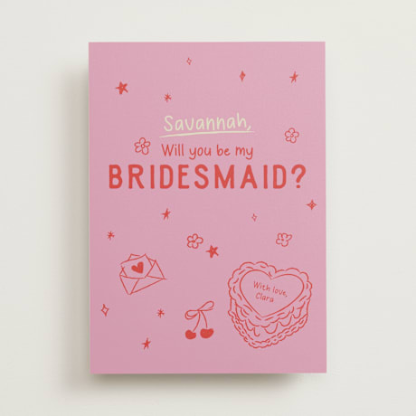 Bridesmaid Cards