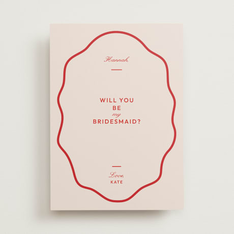 Bridesmaid Cards