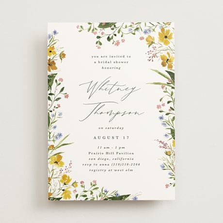 Bridal Shower Invitations