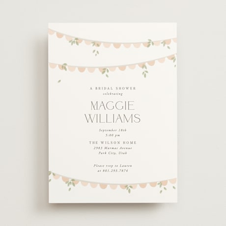 Bridal Shower Invitations