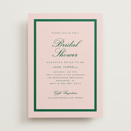 Bridal Shower Invitations