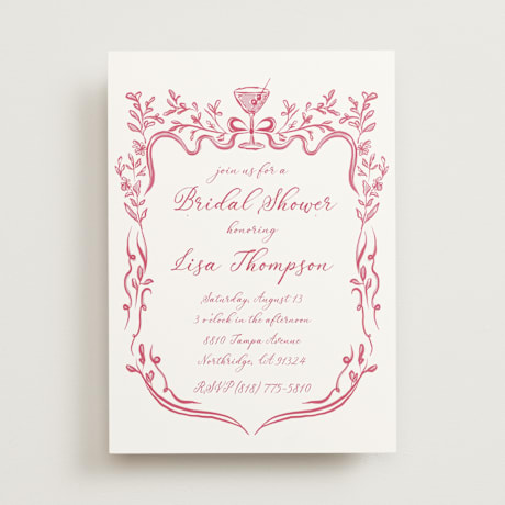 Bridal Shower Invitations