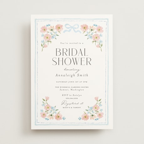 Bridal Shower Invitations