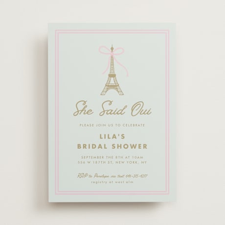 Bridal Shower Invitations