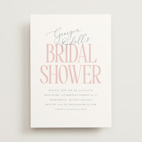Bridal Shower Invitations